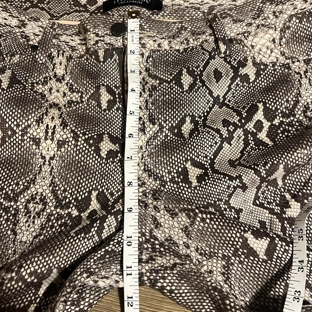 Liverpool LA Grey Python Print Pants size 12 / 31 - Picture 8 of 9